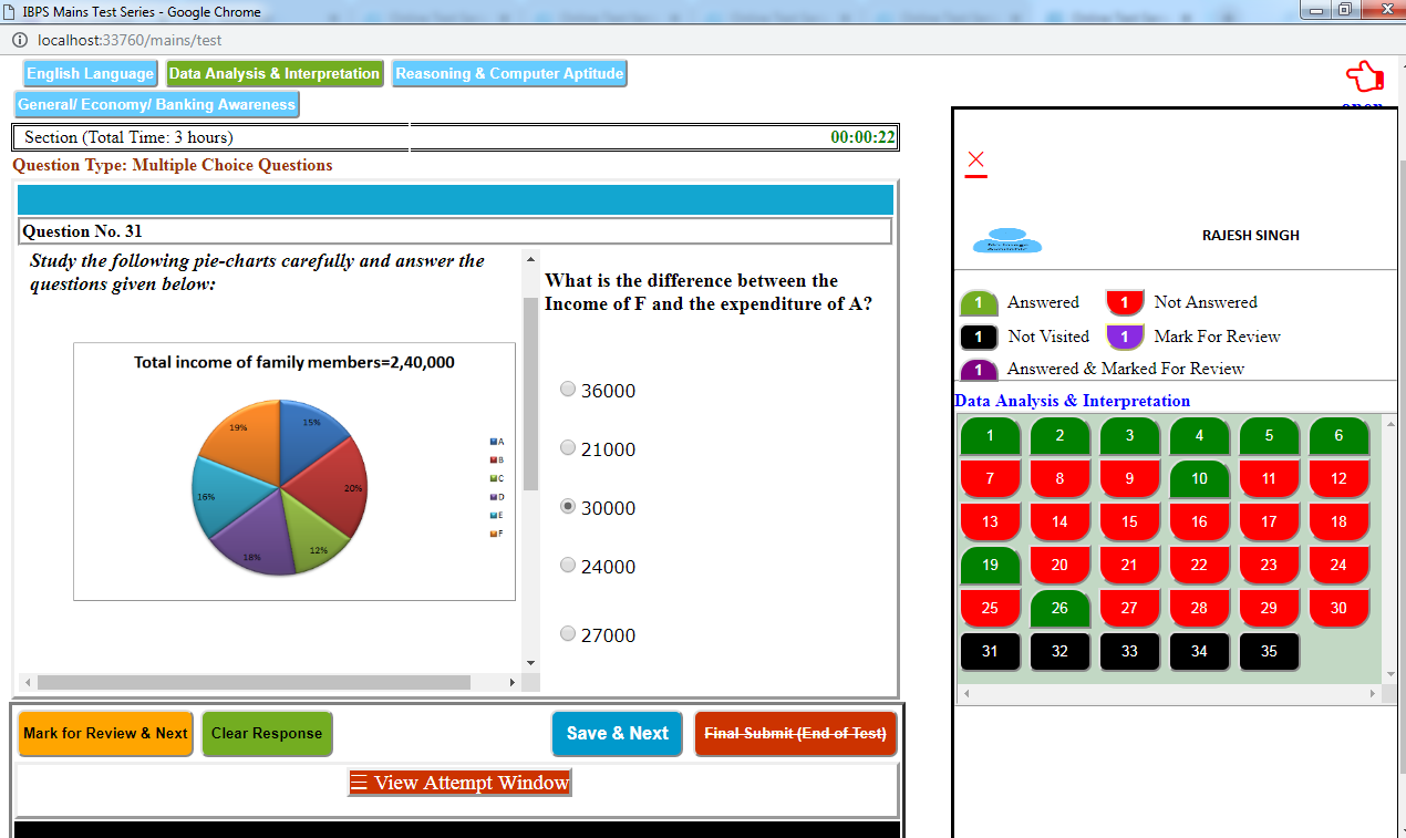 multiple choice questions